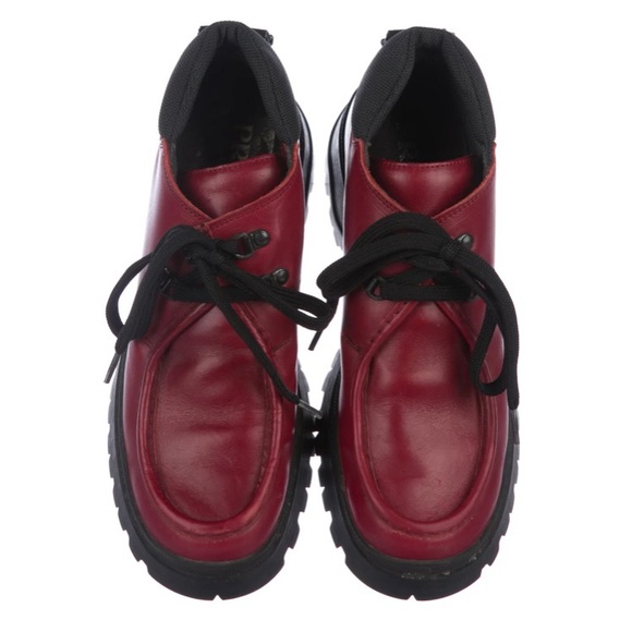 Prada red ankle boots - Picture 5 of 5